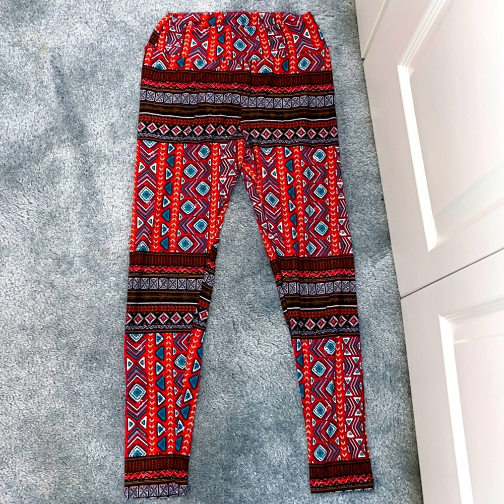 Lularoe one size leggings - Aztec